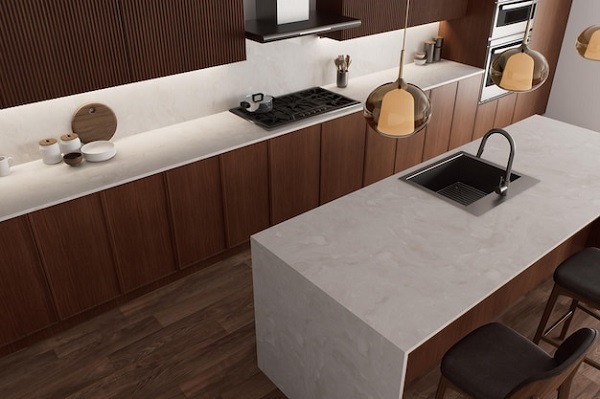 مقایسه صفحه کابینت MDF و سنگ طبیعی: انتخاب برتر برای آشپزخانه 3 stone cabinet top
